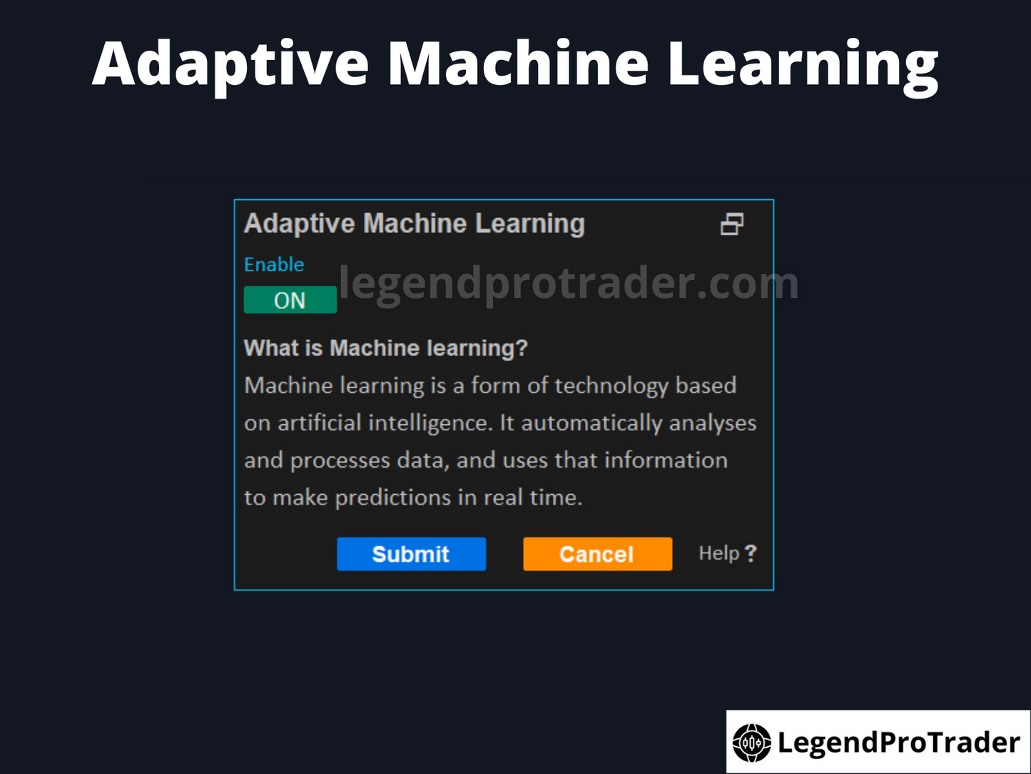 Legend Trade Management System (LTMS) V11