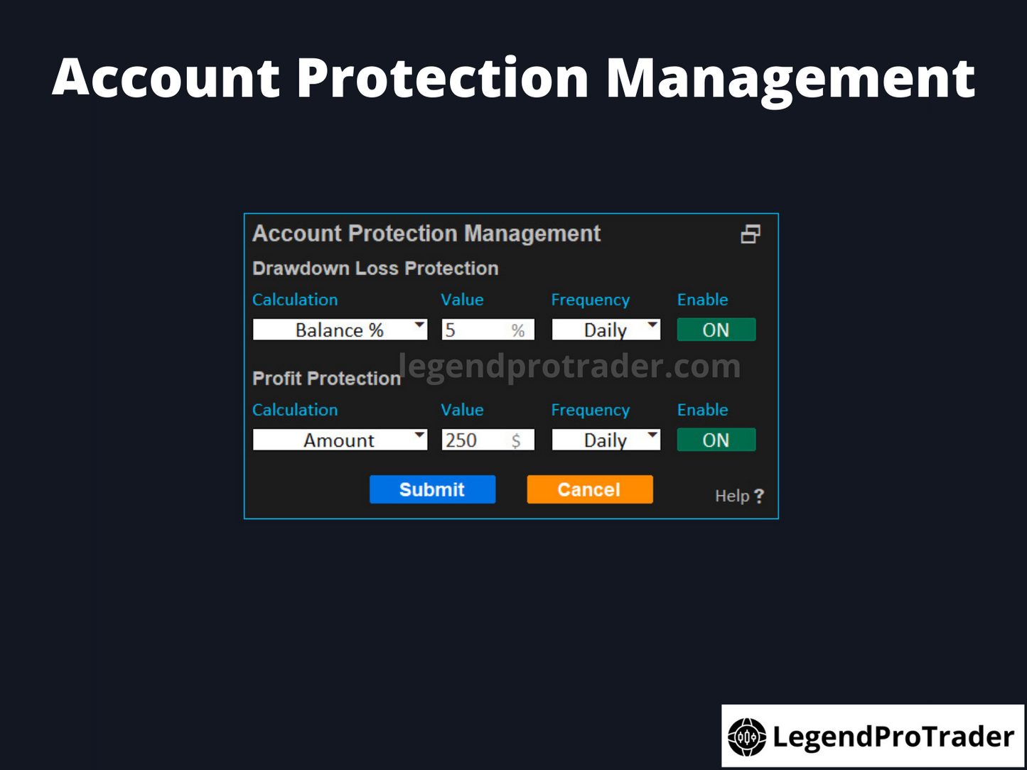 Legend Trade Management System (LTMS) V11