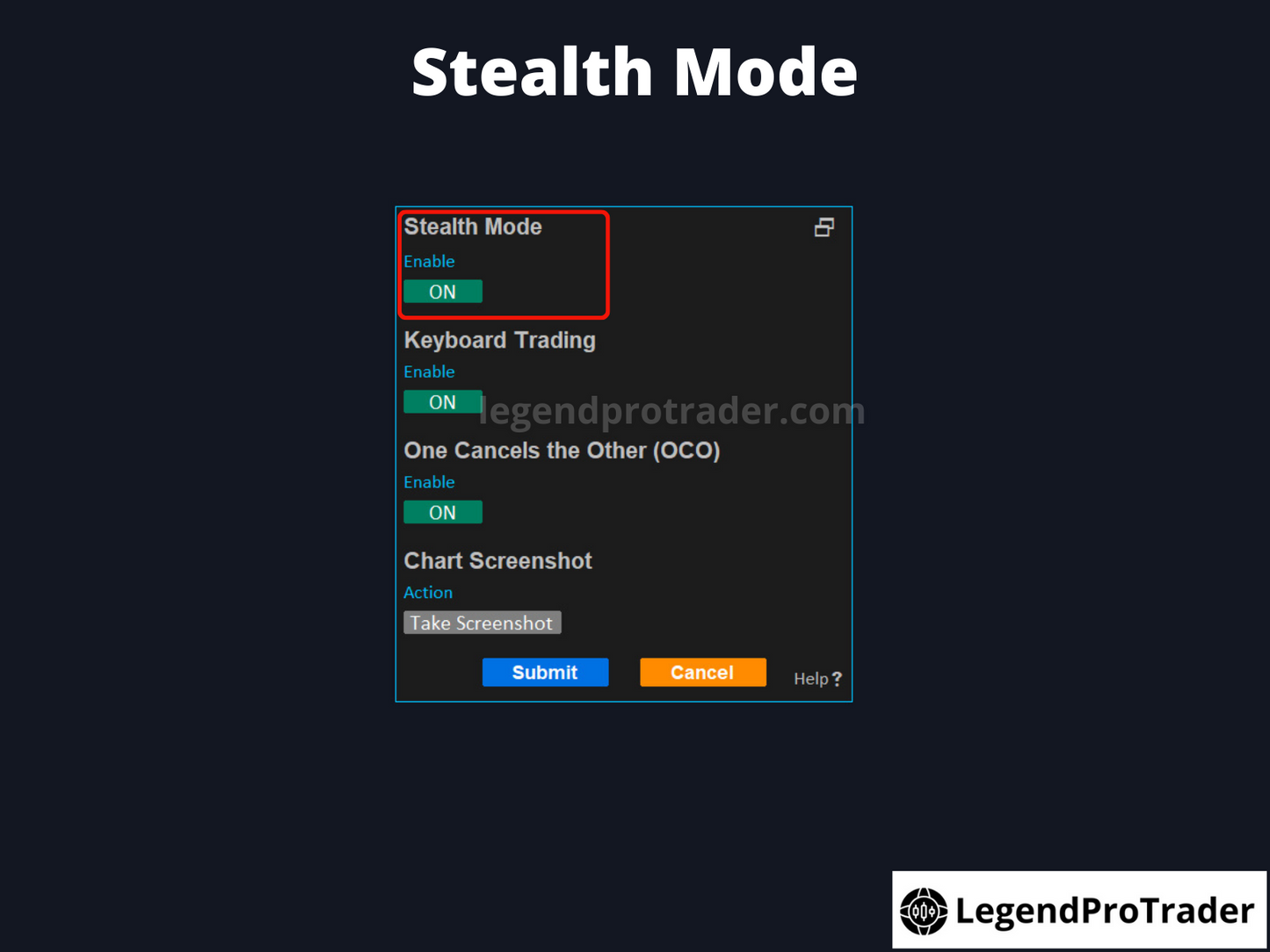 Legend Trade Management System (LTMS) V11