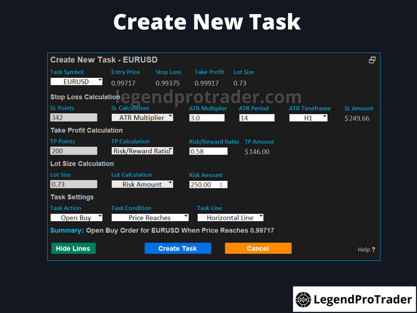 Legend Trade Management System (LTMS) V11