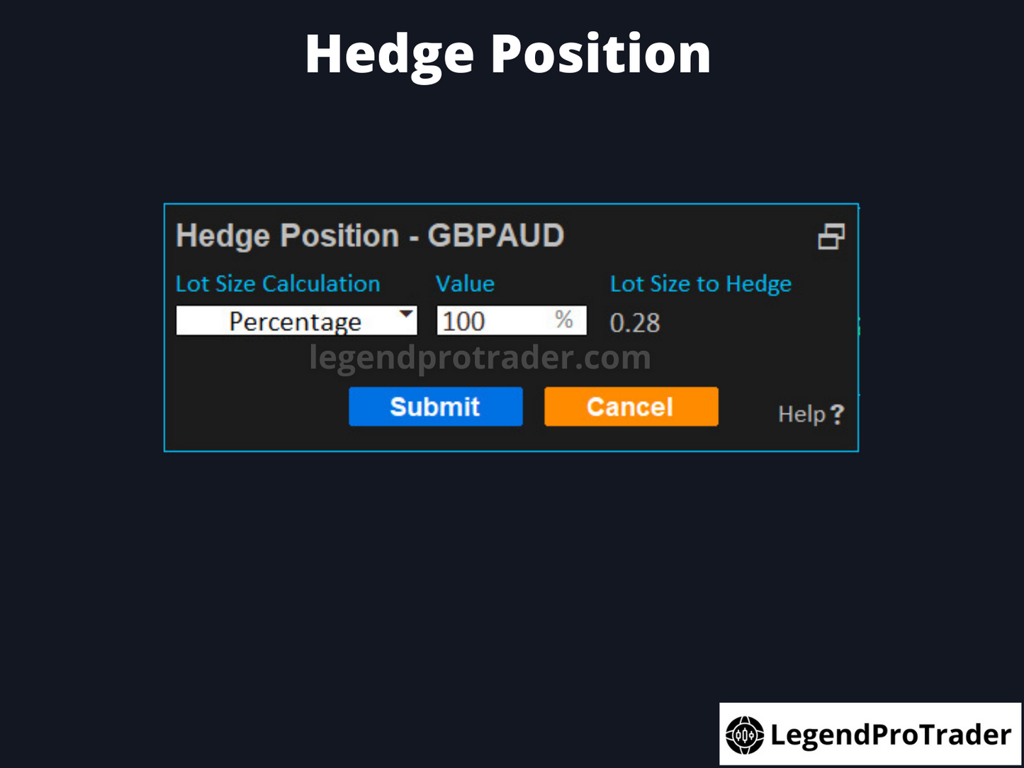 Legend Trade Management System (LTMS) V11