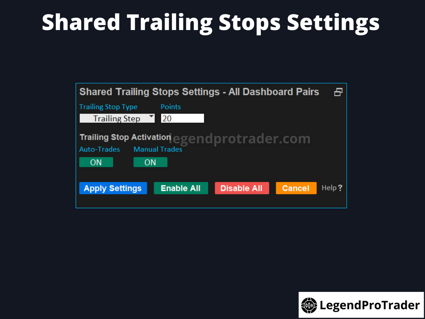 Legend Trade Management System (LTMS) V11