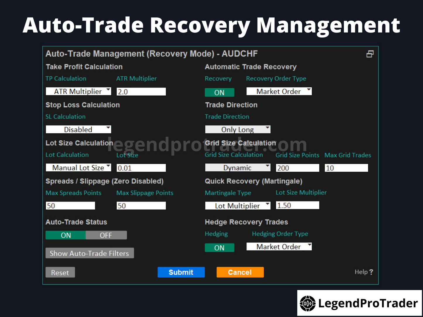 Legend Trade Management System (LTMS) V11