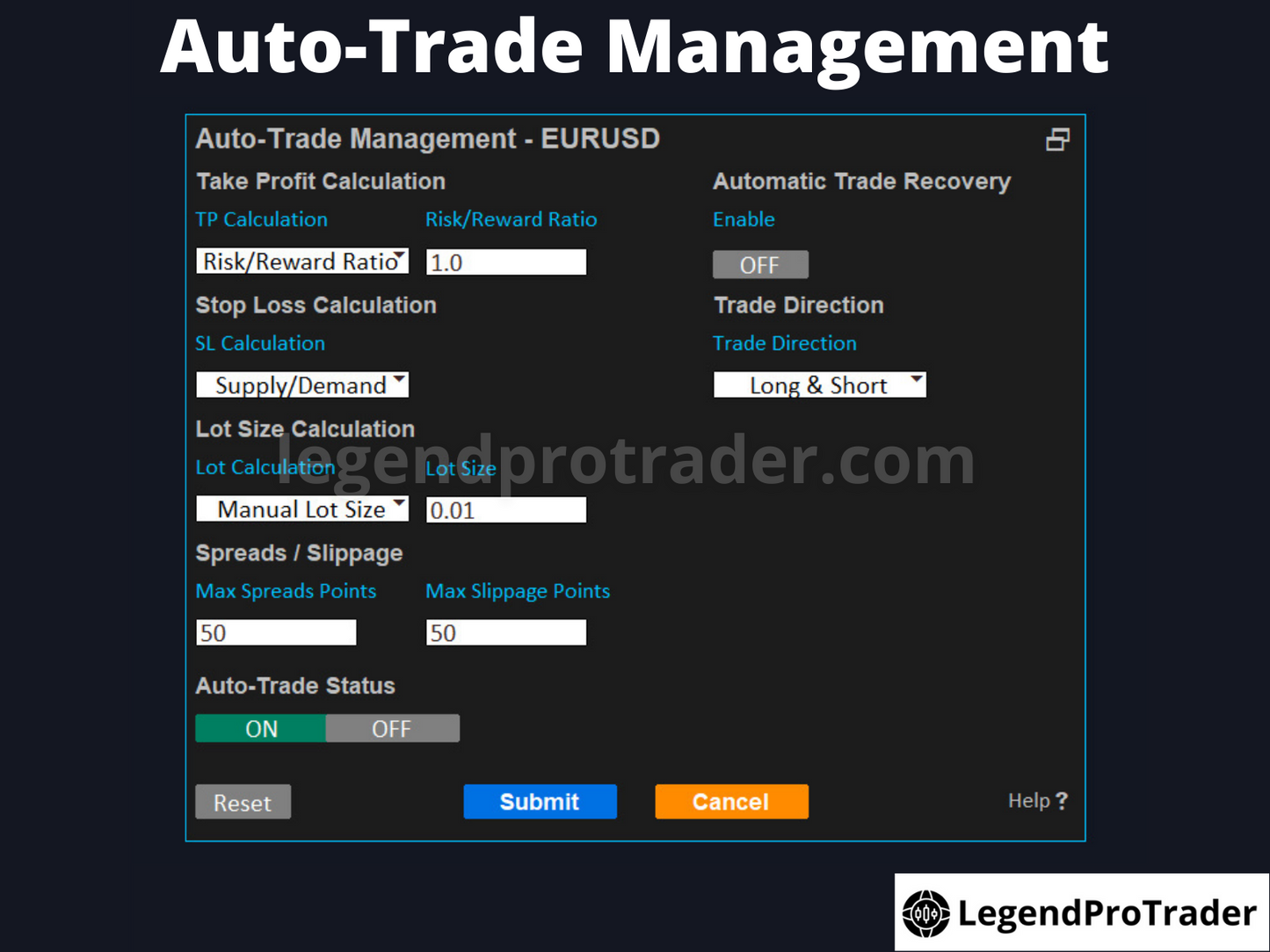 Legend Trade Management System (LTMS) V11